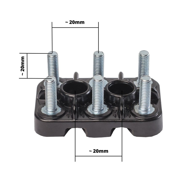 Motor Clipboard for Electric Motors Clipboards 6-Pin M4 to M12