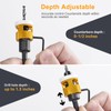 Countersink Drill Bit Set for Wood,17 PCS Counter Sink Drill