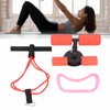 Sit Up Assistant Device Red Powerful Suction Cup Iron Foam