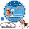 Flea Collar for Dogs, 2 Pack Collar for Dogs, 12