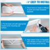 Yaocom 1 Pcs 15 Inch Floor Baseboard Diffuser (Duct Opening