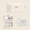 Lolalet 2 Layer Jewelry Box for Teen Girls & Young