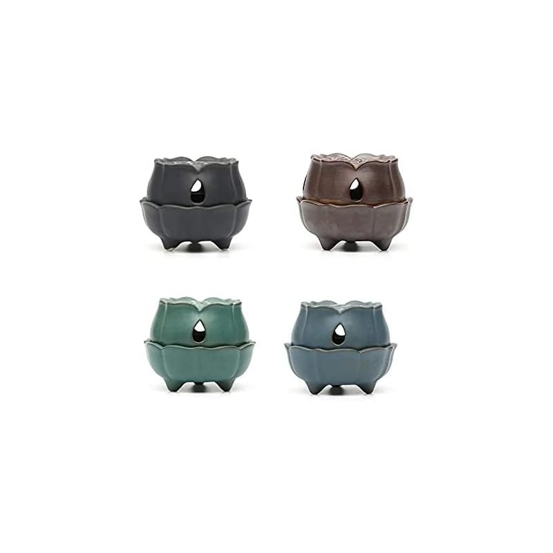 Incense Burner - Handmade Incense Burner Bowl with Lid for