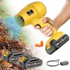 Tegatok 2.0Ah Cordless Blower and Vacuum Cleaner with Fast Charger,