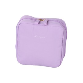 choutrente Women's Makeup Pouch, Small Articles, Vertical Stowing, lavender