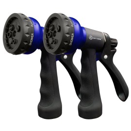 AUTOMAN Garden Hose Nozzle, 2 Pack Water Sprayer Nozzle with 7 Adjustable Wat...
