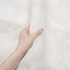 SALUDABLE Photography Background Sheet Faux Fur Fabric Cloth Fluffy Long
