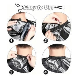 Chaqueta Barbería Barbero Estilista Cubridor Cabello Corte