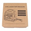 3 In 1 Digital Tape Measure Blue High Elasticity Accurate