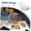 jojofuny 1 Set Mini Beads Storage Box Transparent Jewelry Organizer