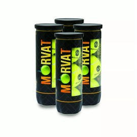 Morvat Professional Heavy Duty & High Pressured Tennis Balls, 12 Pack