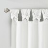 Madison Park Emilia Faux Silk Single Curtain with Privacy Lining,