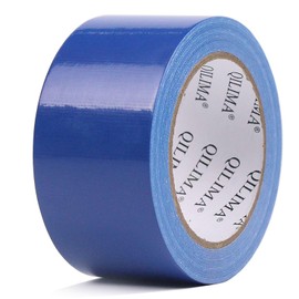 QILIMA QILIMA Panzertape extra stark, 25.1 m x 50 mm C Wasserdichtes Reparaturband fr innen & au?en gewebeverst?rktes Reparaturband, 1 Rollen (Blau)