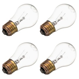 (4 Pack) Replacement for Hatco 02.30.265 | 40W A15 Shape 120V / 130V | Safety Coated Shatterproof Shatter Resistant - Heat Lamp Light Bulb | Hatco 02.30.265.00 / Hatco 02.30.265 / Hatco 02.30.265.12