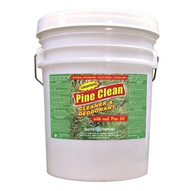Pine Clean - A Powerful, Pleasant, deodorizing Cleaner with Pure Pine Oil Plus soap-5 Gallon Pail