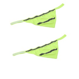 Pack of 2 Dog Bandanas Reflective, Dog Bandanas, Dog Bandanas, Reflective Dog Bandanas, Dog Camping Bandana, Pet Scarf for Dogs, Cats, Pet Scarf, (L)