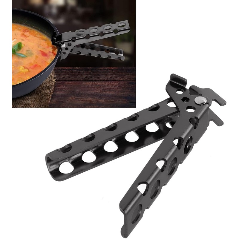 Hot Pot Pan Bowl Gripper Clips, Aluminum Alloy Anti Scalding