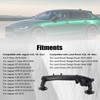 FZJDSD Rear Coolant Water Heater Pipe with Sensor Compatible with
