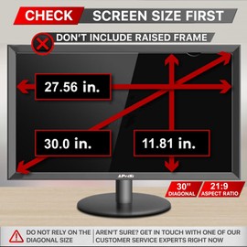 APeiSi 30 Inch Privacy Screen Filter for 21:9 Curved Ultrawide Gaming Monitor | Privacy Shield | Anti Glare | Anti-Blue Light | Eye Protection | Anti Spy | Computer Security Private Filter Protector