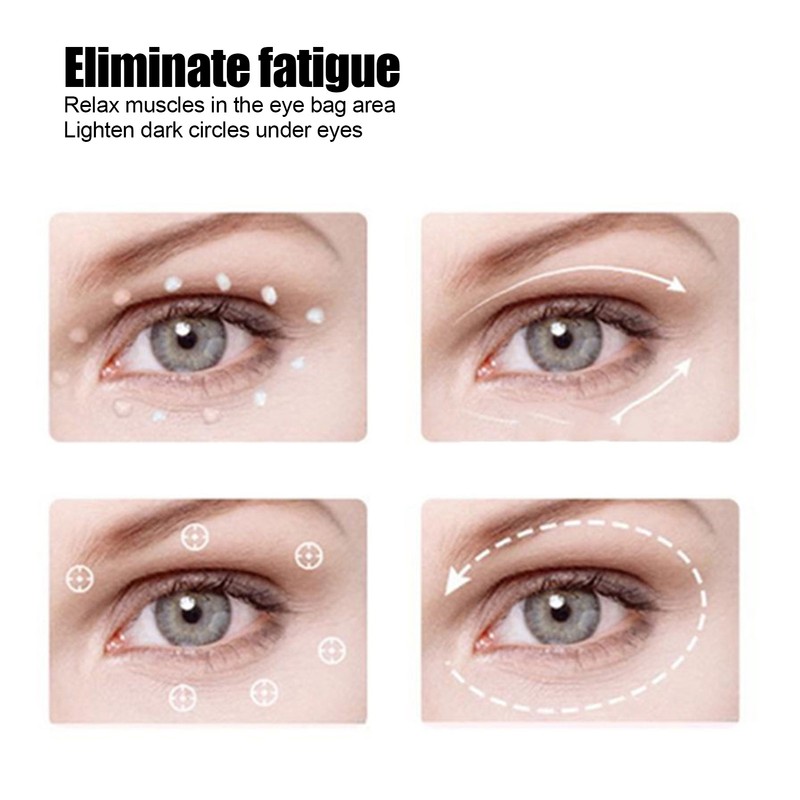Electric Eye Massager Heated Eye Therapy Massager with Vibration for