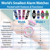 WobL - Pink 8 Alarm Vibrating Reminder Watch, Kids Watch