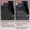BUSIDN Seat Bottom Divider Panel Fit For 2015-2025 Ford F150/2015-2025