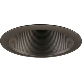 Progress Lighting P8066-20 Step Baffle for Insulated Ceilings 7-3/4-Inch Outside Diameter, Antique Bronze