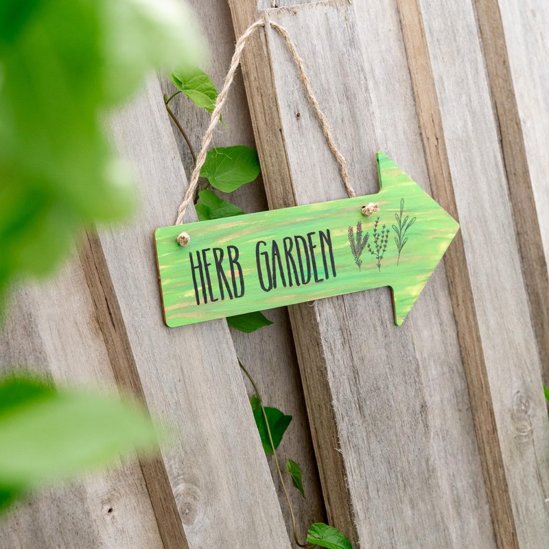 Wooden Sign Arrow Sign Sign 27 x 13 cm Pack
