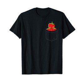 Cute Strawberrry Design For Men Women Strawberry Fruit Lover T-Shirt