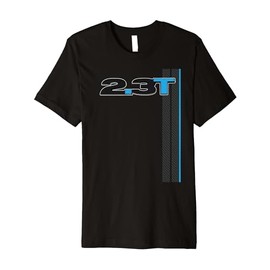 DOHC 4-cyl engine CAR 2.3L mk3 blue Premium T-Shirt