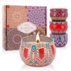 Naimo 4 Pack Scented Candles Long Lasting Soy Wax Aromatherapy