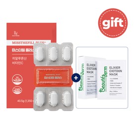 Beauty Balm Inner Beauty Miss the Feel Plus 1 box (30 tablets) Hyaluronic acid moisture moisturizing charge / 뷰티밤 이너뷰티 미스더필플러스 1박스(30정) 히알루론산 수분 보습 충전