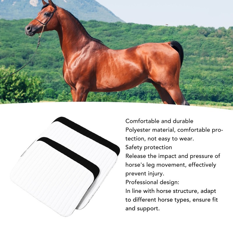 4pcs Horse Fly Leggings Breaathable Abrasion Resistant Horse Leg Wrap