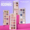 Makeup Revolution, The Smokey Icon Grunge Eyeshadow Palette, Cream, Matte