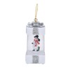 4.7inch Christmas Snowman Scene Hanging Lanterns Battery Operated Lighted Lamp