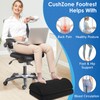CushZone Foot Rest,Desk & Gaming Accessories,Foot Rest for Under Desk