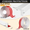 Wall Corner Protector Self-Adhesive Flexible – Durable Rubber, Furniture Edge