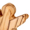 Guardian Angel Olive Wood H5 cm Lucky Charm Worry Stone