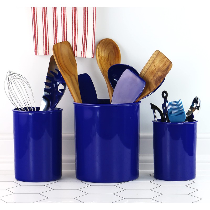 Reston Lloyd Extra-Large Multipurpose Utensil Crock for – BPA-Free Plastic