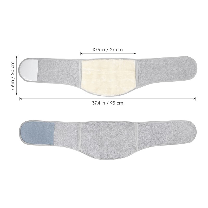 Healifty Kidney Warmer Kidney Protection Back Warmer Heat Belt Elastic