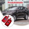 Yuiturt Carbon Fibre Renault Key Cover for Renault Koleos, for