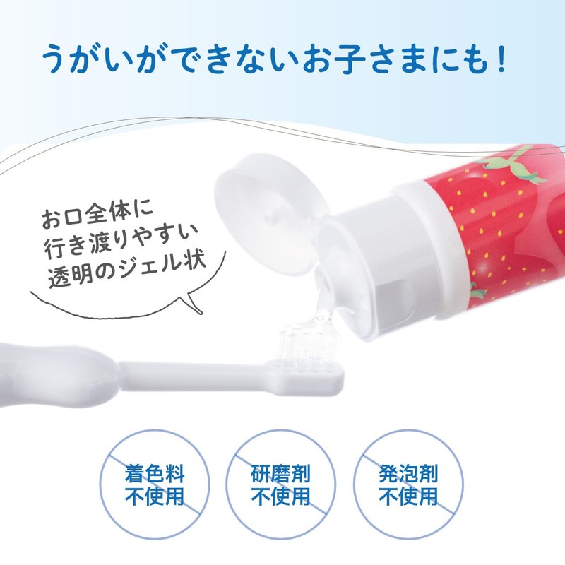 Combi Children's Toothpaste Gel, Tangerine Flavor, From 9 Months, Fluorine