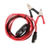 ​HUIQIAODS 8FT/2.5M 14AWG SAE to Battery Alligator Clip Wire Harness