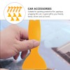 CIYODO 10pcs Car Film Scraper Car Tint Car Squeegee Yellow