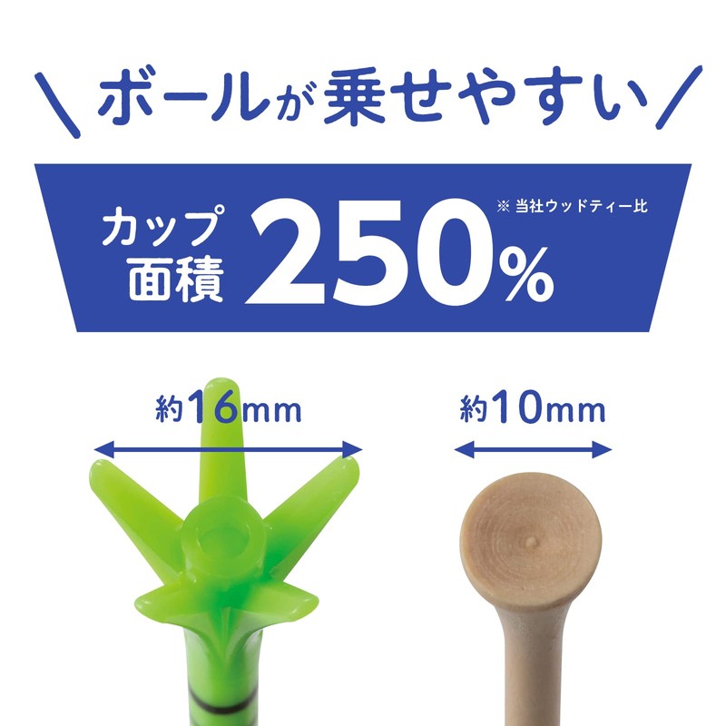 DAIYA TE-448 Golf Tee, Universal Tee Line, Color