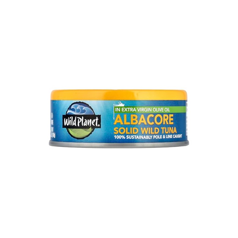Wild Planet Wild Albacore Tuna in Extra Virgin Olive Oil,