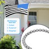 PATIKIL Flagpole Retainer Ring Flag Pole Accessories, Flag Beaded Mount