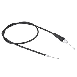 TKSE Motorcycle Throttle Cable, 110 cm Throttle Cable Straight Head Motorcycle Gas Oil Cable for Pit Dirt Motor Trail Bike Motocross (M10)