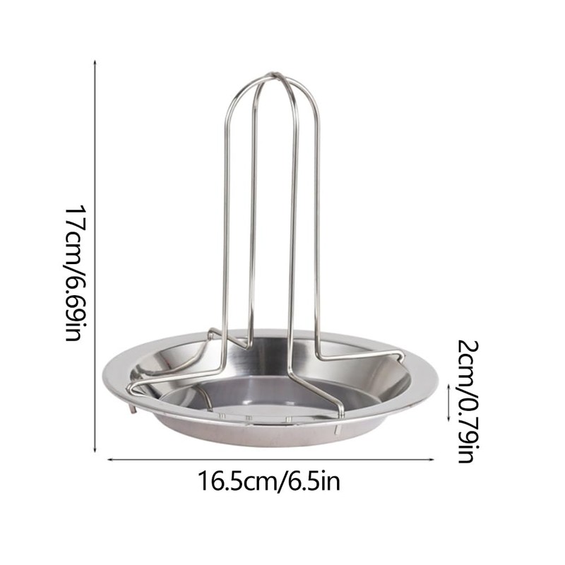 Chicken Roaster Rack,Stainless Steel Beer Can Chicken Holder for Whole