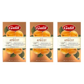 Galil Apricot Tea – Caffeine-Free Herbal Tea, Certified Kosher Tea – Non-GMO Apricot Teabags 20 Count, 60 Tea Sachets Total (Pack of 3)